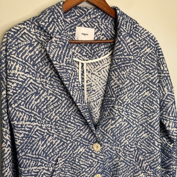 Suncoo Printed Blazer Jacket Size XS Academia - Picture 4 of 16